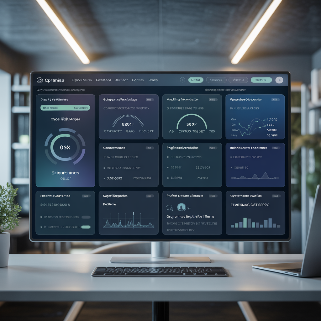 Cyber Insurance Risk Readiness dashboard